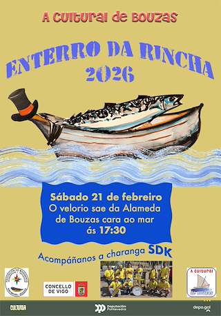 Fechas, información, programa, cartel, imágenes, mapa y ubicación de Enterro da Rincha de Bouzas (2026)  en  Vigo