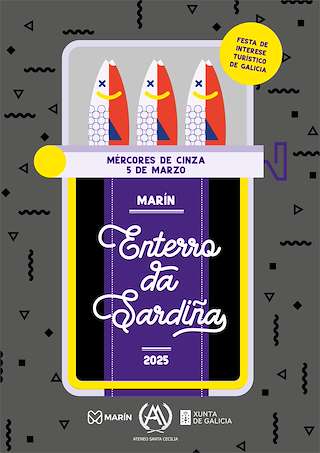 Fechas, información, programa, cartel, imágenes, mapa y ubicación de Enterro da Sardiña (2026)  en  Marín