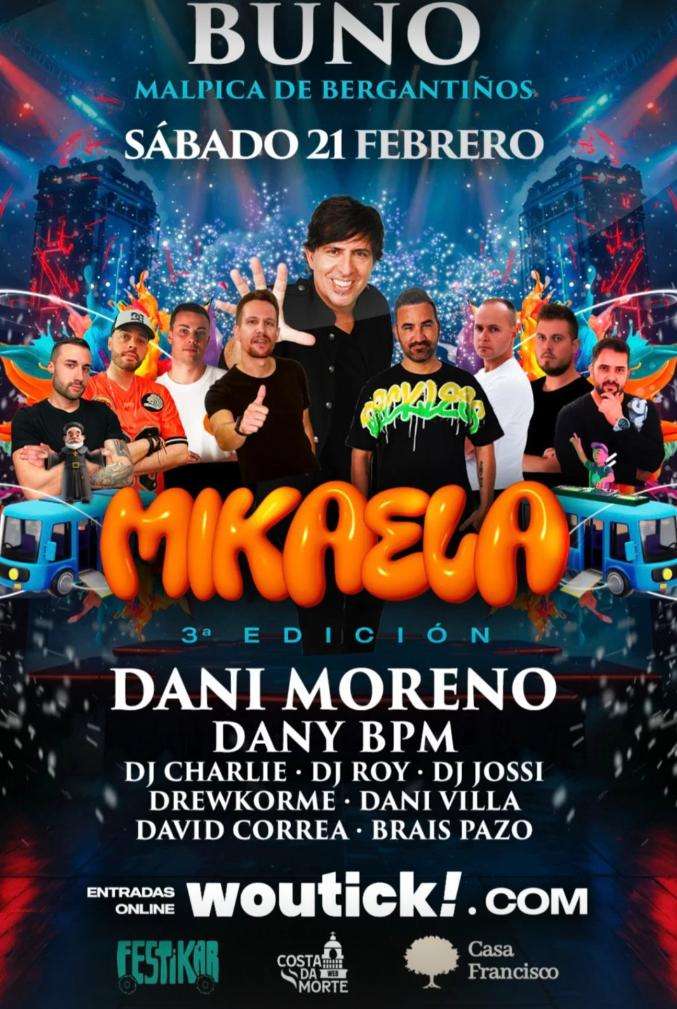 Entierro de la Mikaela de Buño (2026) en Malpica de Bergantiños