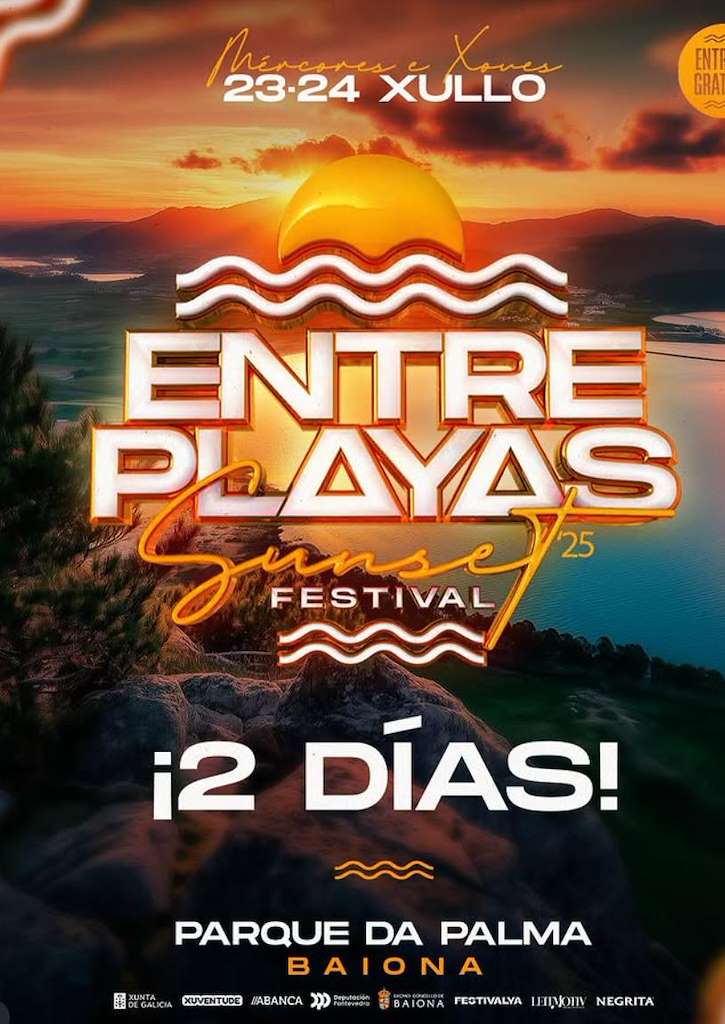 Entre Playas Sunset Festival (2025) en Baiona