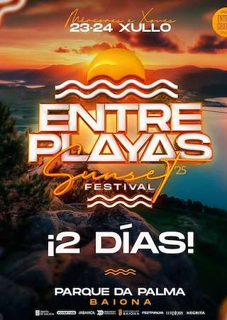 Fechas, información, programa, cartel, imágenes, mapa y ubicación de Entre Playas Sunset Festival  en  Baiona