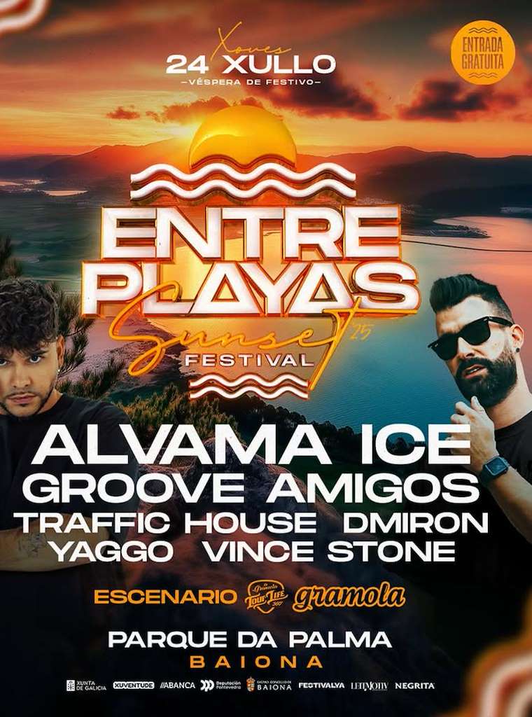 Entre Playas Sunset Festival (2025) en Baiona