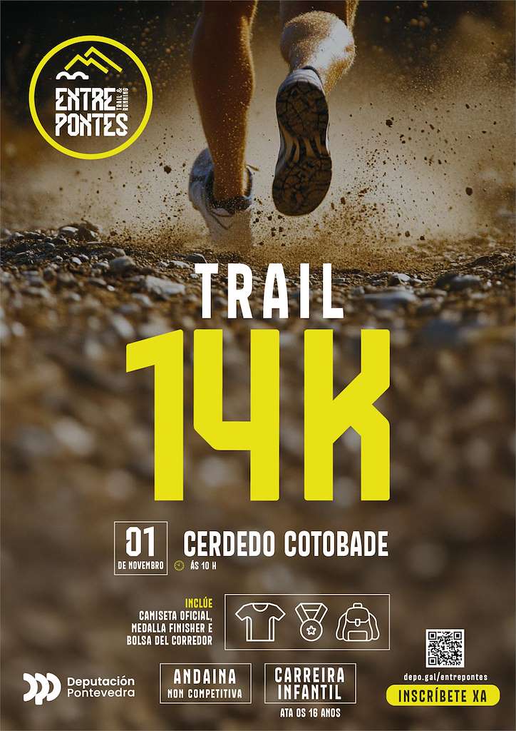 Entre Pontes - Trail 14 K (2026) en Cerdedo Cotobade