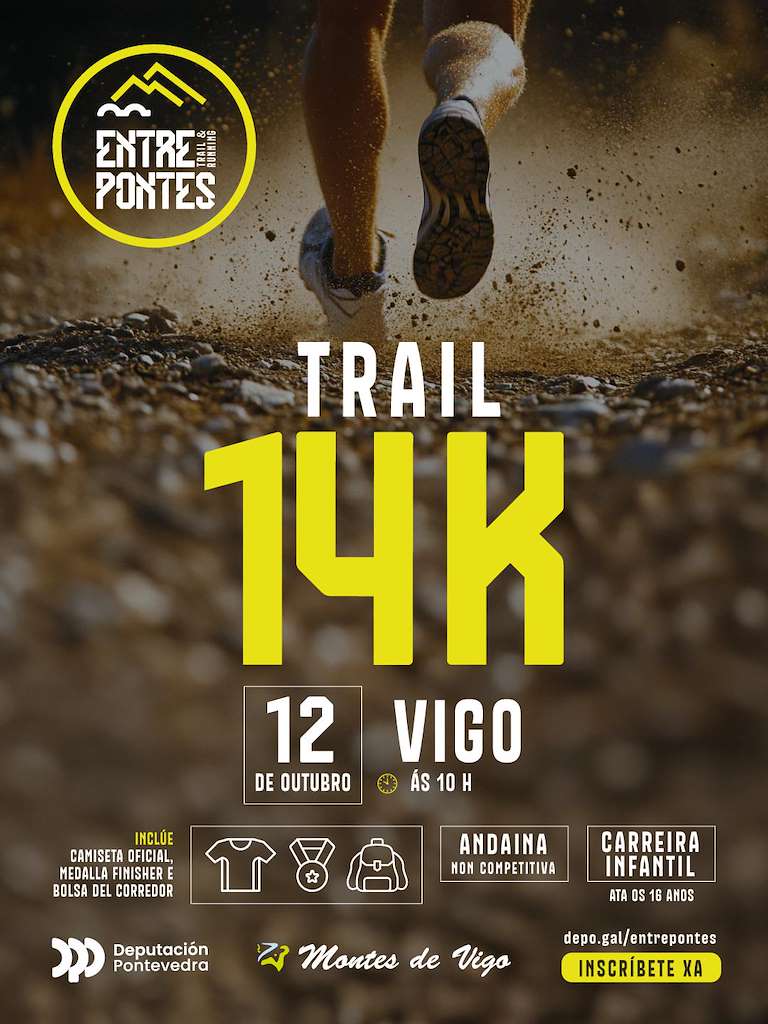 Entre Pontes - Trail 14 K (2026) en Vigo