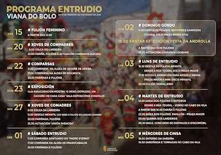 Carnaval - Fiesta de la Androlla en Viana do Bolo