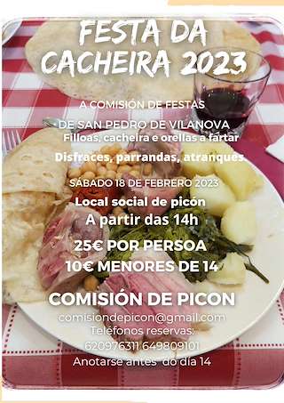 Festa da Cacheira de Vilanova (2026) en Vedra