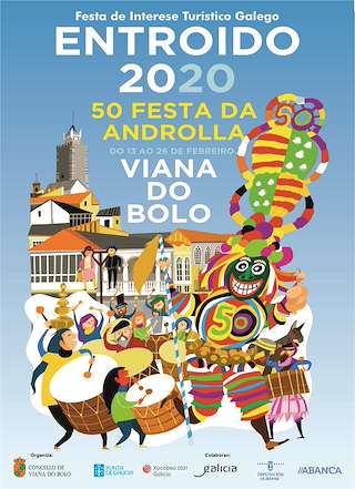 Carnaval - Fiesta de la Androlla en Viana do Bolo