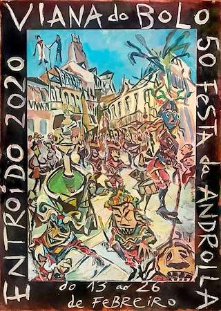 Carnaval - Fiesta de la Androlla en Viana do Bolo