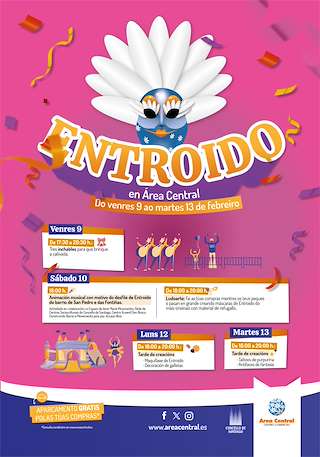 Entroido de Área Central en Santiago de Compostela