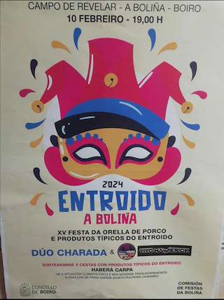 Entroido de A Boliña en Boiro