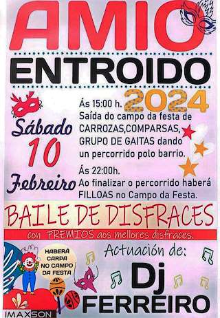 Carnaval de Amio  en Santiago de Compostela