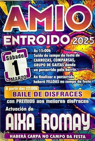 Carnaval de Amio  en Santiago de Compostela