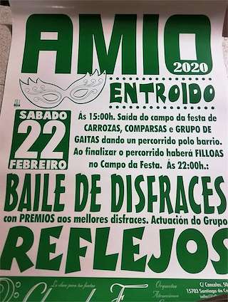 Carnaval de Amio  en Santiago de Compostela