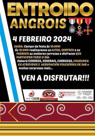 Carnaval de Angrois en Santiago de Compostela