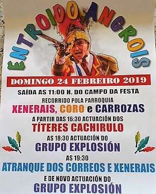 Carnaval de Angrois en Santiago de Compostela