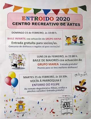 Entroido de Artes  en Ribeira