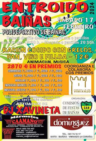 Entroido de Baíñas en Vimianzo