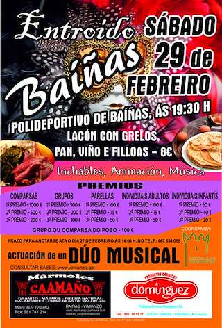 Entroido de Baíñas en Vimianzo