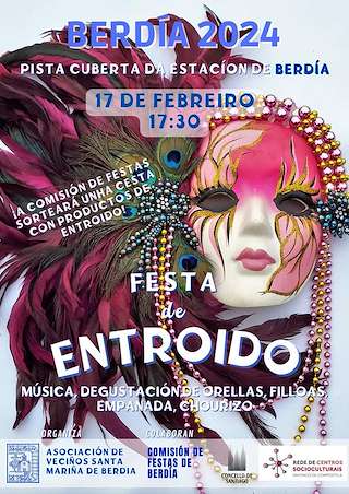 Carnaval de Berdia en Santiago de Compostela