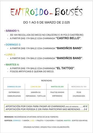 Carnaval de Bousés en Oímbra