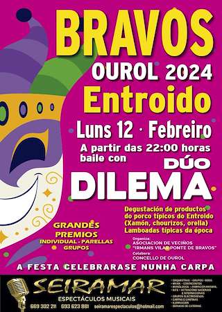 Carnaval de Bravos  (2026) en Ourol