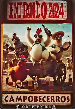 Entroido de Campobecerros en Castrelo do Val