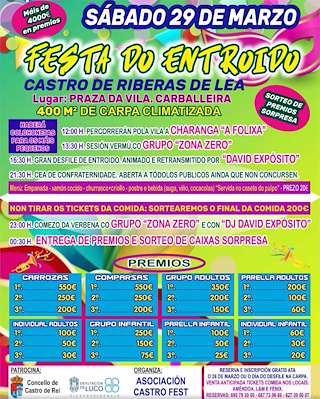 Carnaval de Castro Ribeiras de Lea  en Castro de Rei