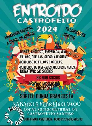 Entroido de Castrofeito  en O Pino