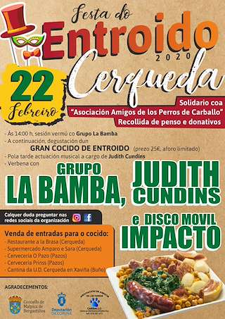 Entroido de Cerqueda en Malpica de Bergantiños