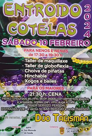 Entroido de Cotelas en Piñor