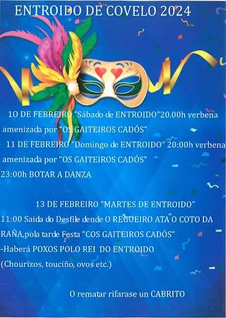 Entroido de Covelo en Melón