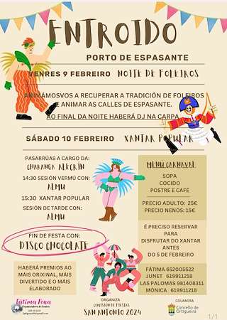 Entroido de Espasante en Ortigueira