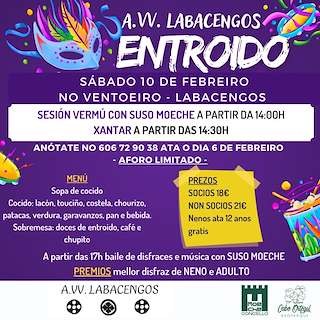 Carnaval de Labacengos  (2026) en Moeche