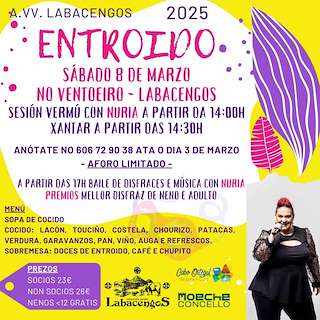 Carnaval de Labacengos  (2026) en Moeche