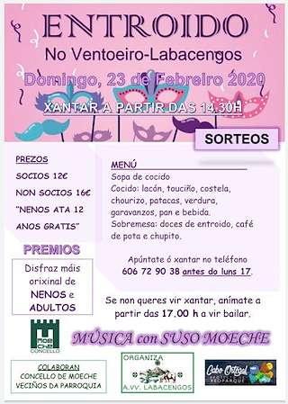 Carnaval de Labacengos  (2026) en Moeche