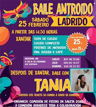 Entroido de Ladrido en Ortigueira