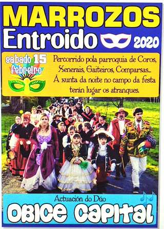 Carnaval de Marrozos en Santiago de Compostela