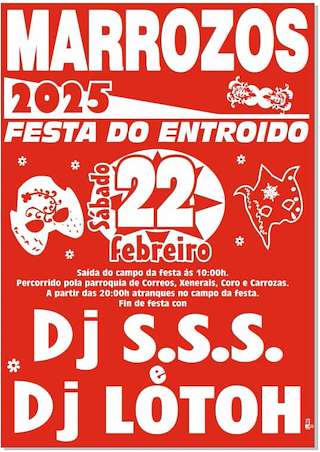 Carnaval de Marrozos en Santiago de Compostela