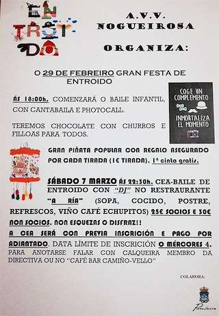 Carnaval de Nogueirosa en Pontedeume