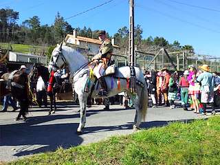 Carnaval de O Eixo en Santiago de Compostela