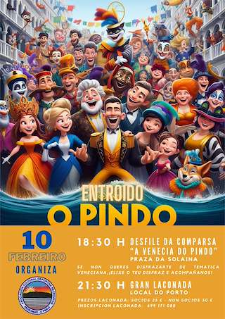 Entroido de O Pindo en Carnota