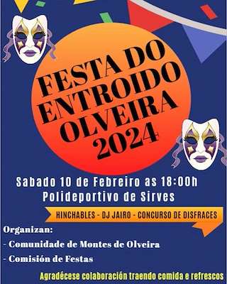 Entroido de Olveira en Ribeira