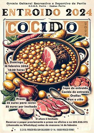 Entroido de Perlío en Fene