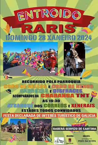 Carnaval de Rarís  en Teo