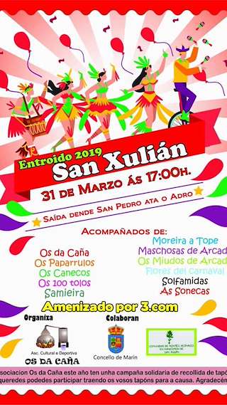 Entroido de San Xulián en Marín