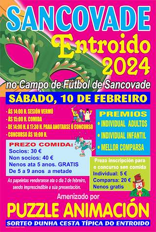 Entroido de Sancovade en Vilalba