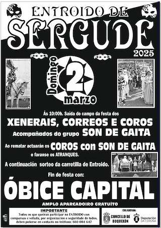 Carnaval de Sergude en Boqueixón