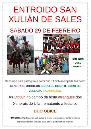 Entroido de San Xulián de Sales en Vedra