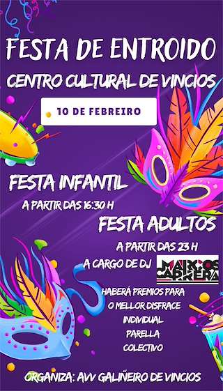 Entroido de Vincios en Gondomar