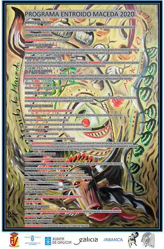 Entroido dos Felos en Maceda